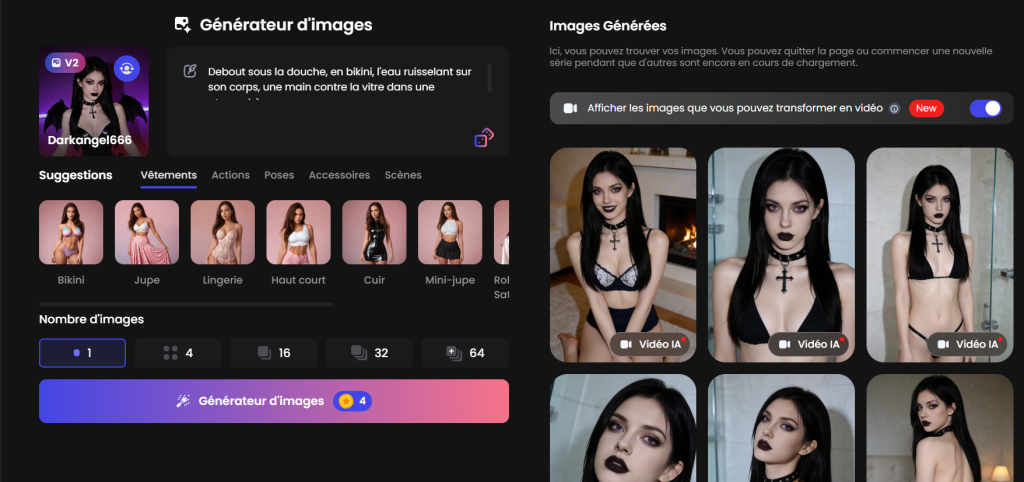 Générateur d'image Candy ia, petite amie virtuelle